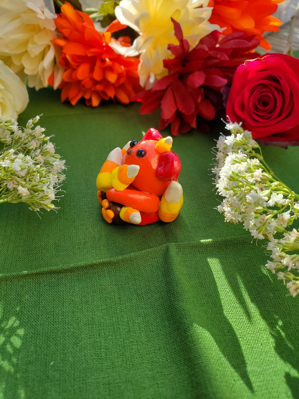 Bear Figure - Candy Corn