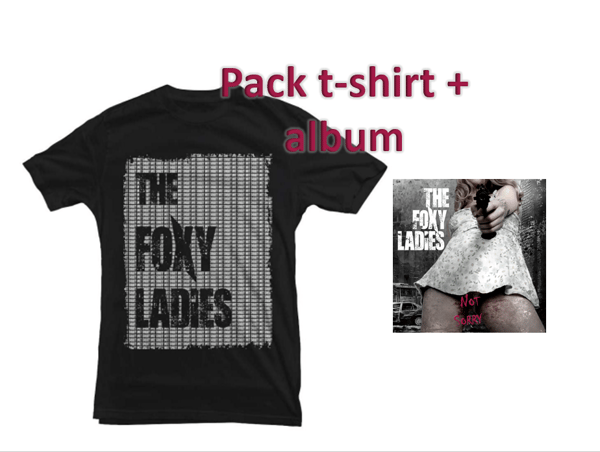 Image of Pack t-shirt + 1 album Not Sorry