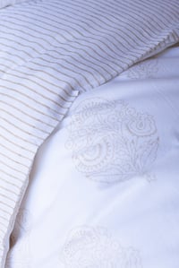 Image 1 of Sand Poppy Duvet
