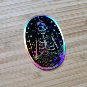Holographic Sticker Boo Loops