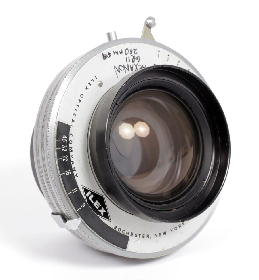 Image of Konica Hexanon GRII 260mm F9 lens in Ilex #4 for Large format and ULF