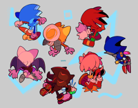 Image 3 of Sonic the Hedgehog charms