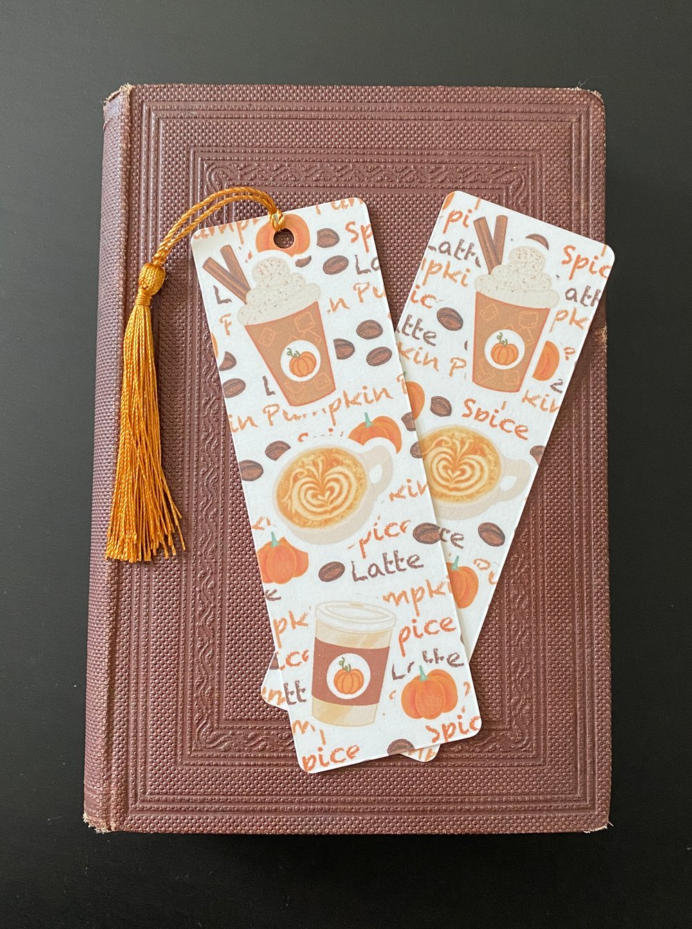 Image of Pumpkin Spice Latte - Bookmark