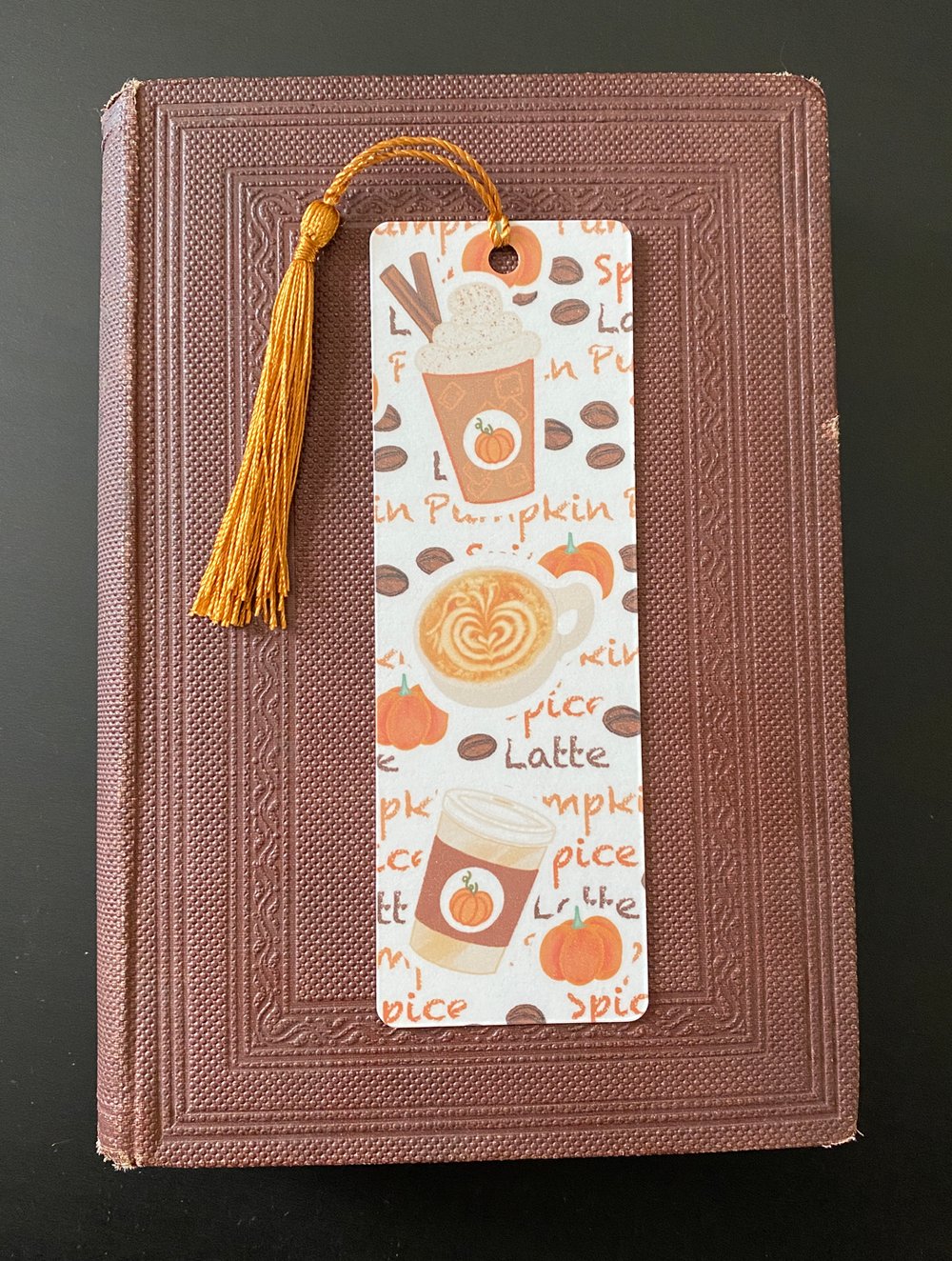 Image of Pumpkin Spice Latte - Bookmark