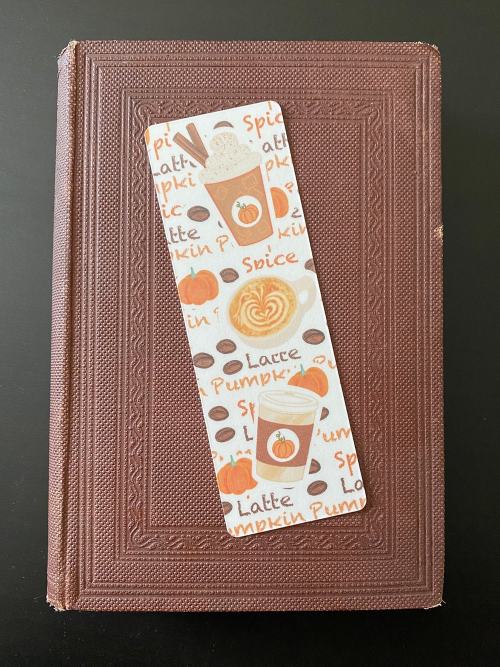 Image of Pumpkin Spice Latte - Bookmark