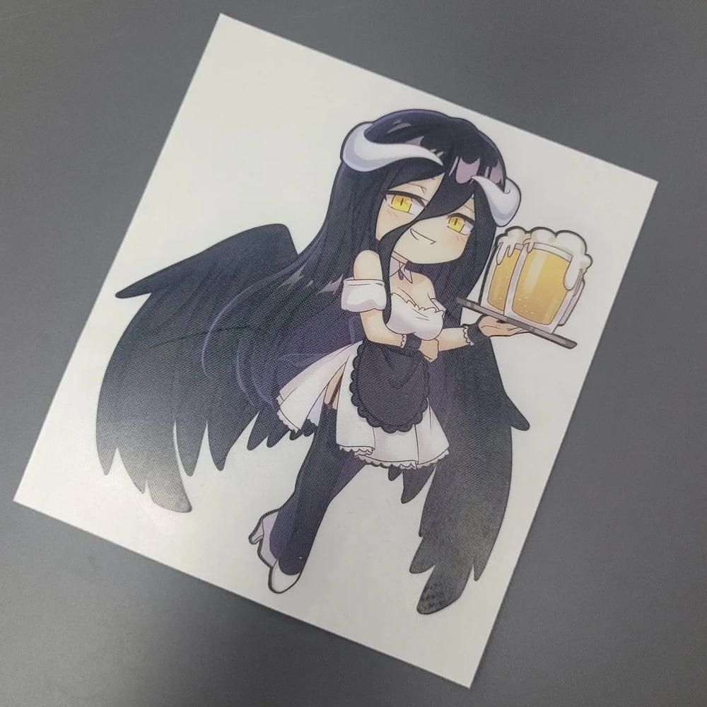 Image of Chibi albedo beer maid