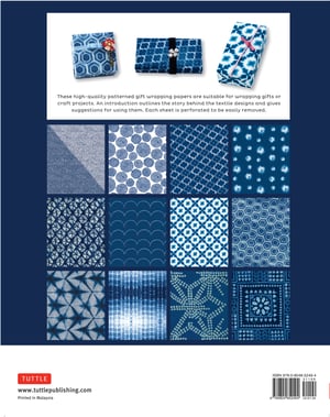 Image of Japanese Shibori Gift Wrapping Papers