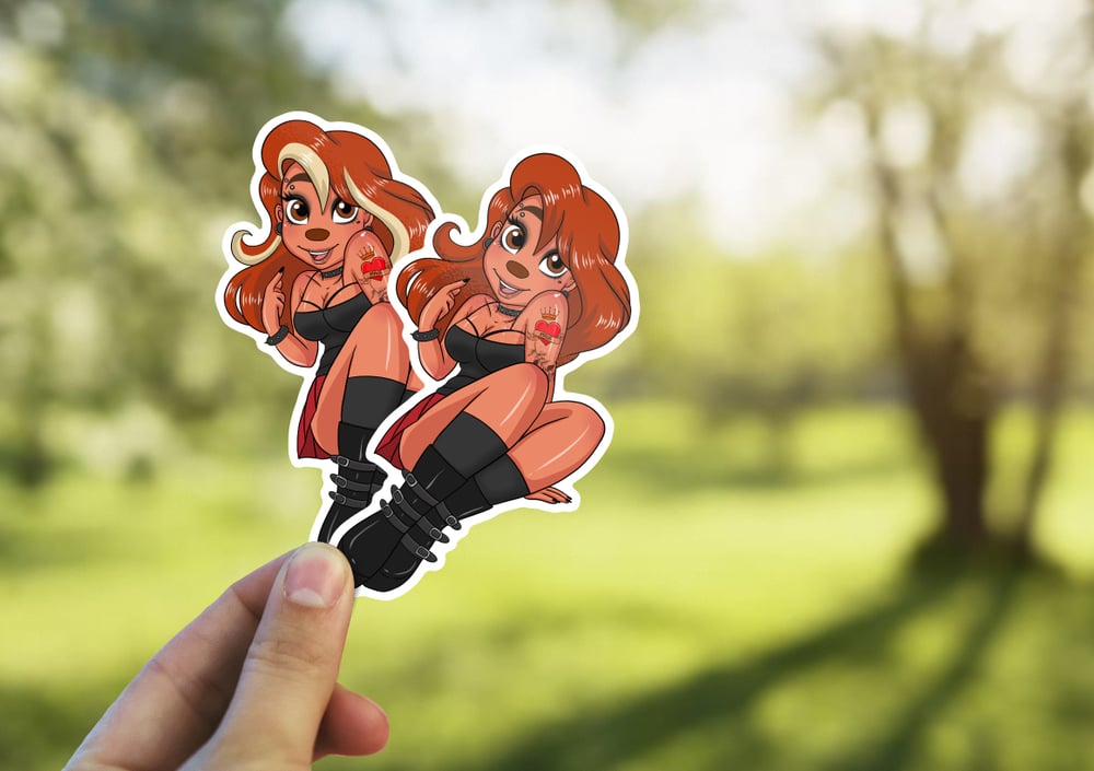 Image of Punk Rock Roxanne, Sexy Roxanne Sticker