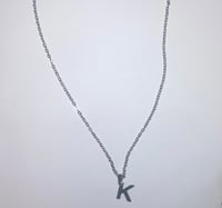Letter Pendant Necklace (A - Z)