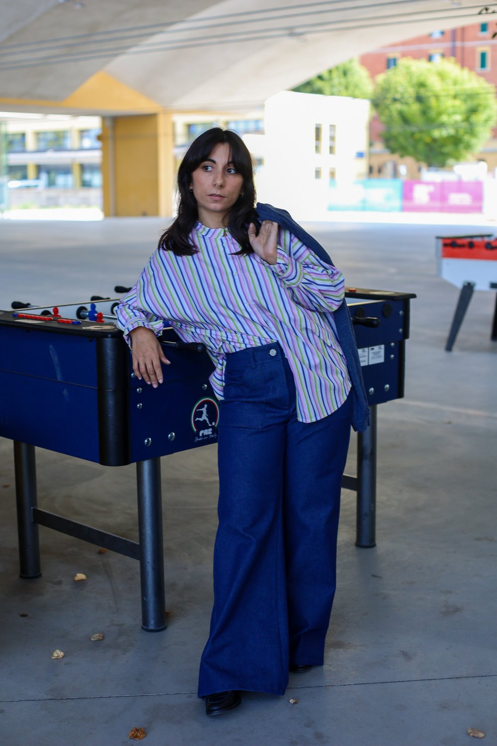 Image of JEANS OLD SCHOOL BLU