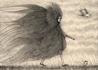 'The Windy Witch" Original Drawing