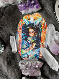 Image 3 of Goddesses Holographic Large Sticker set