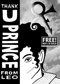 FREE ZINE - "Thank U Prince From Leo"