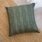 Image of STALKS in green envelope cushion cover 60x60