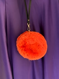 Pochettina peluche orange