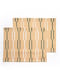 Image of STALKS in onion set of 2 placemats 45x35