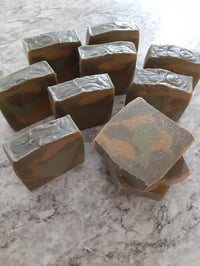 Camo Tobacco Rum Goat's Milk Soap