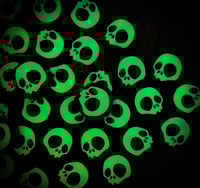 Image 2 of “GLOW White” Pvc Beads