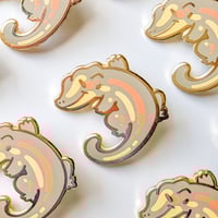 Image 2 of Gargoyle Gecko - Tiny Reptile Enamel Pins