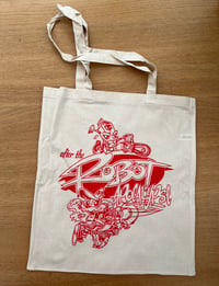 Image 1 of 'After the Robot Apocalypse' Tote Bag.