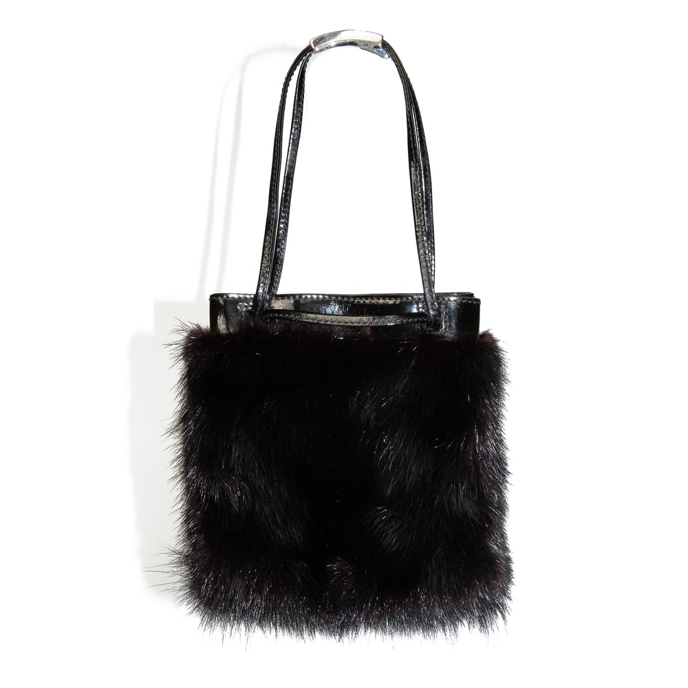 Image of Gucci by Tom Ford 1997 Mink Fur Mini Handbag