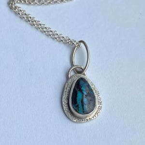 Image of Silver Turquoise Necklace