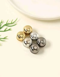 Image 1 of Chrome Magnetic Macaron Hijab Clip