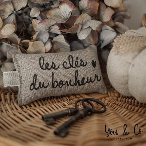 Image of Porte-clés "Les clés du bonheur"