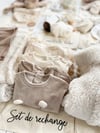 Ensemble de 8 pochons pour la valise maternité