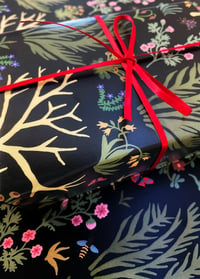 Image 3 of Forest Tapestry Wrapping Paper