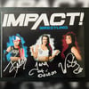 Triple Autographed 8x10 - Tara + Winter + Tasha Steelz