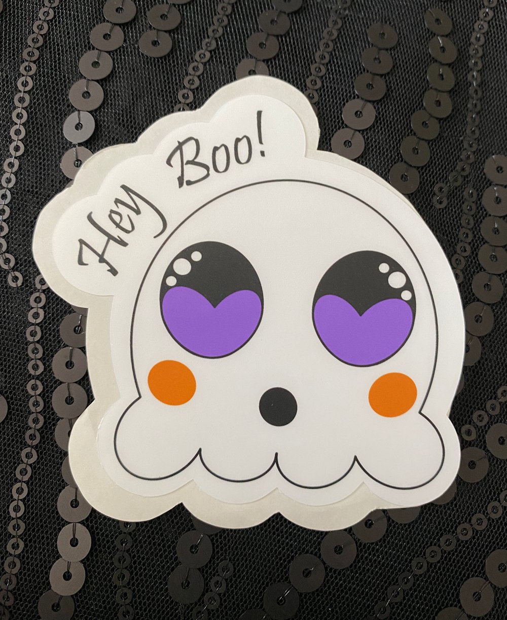 Image of Hey Boo! - Sticker