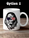 Chewbacca Vote Wookie. Star Wars mug
