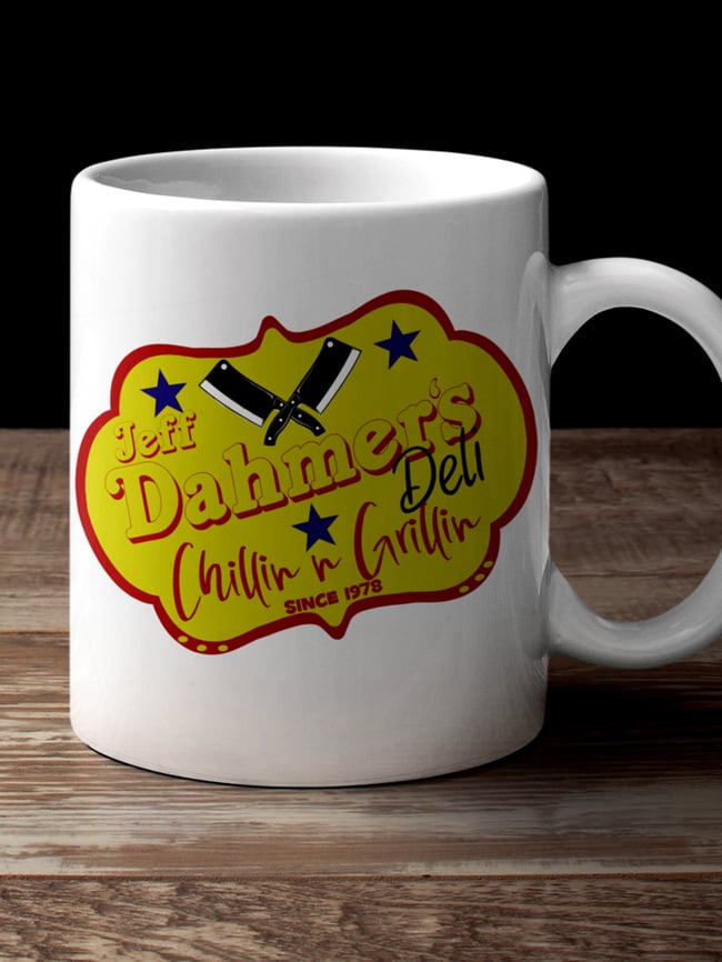 Jeffrey Dahmer's Deli. Mug