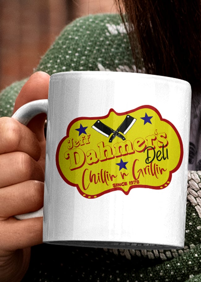 Jeffrey Dahmer's Deli. Mug