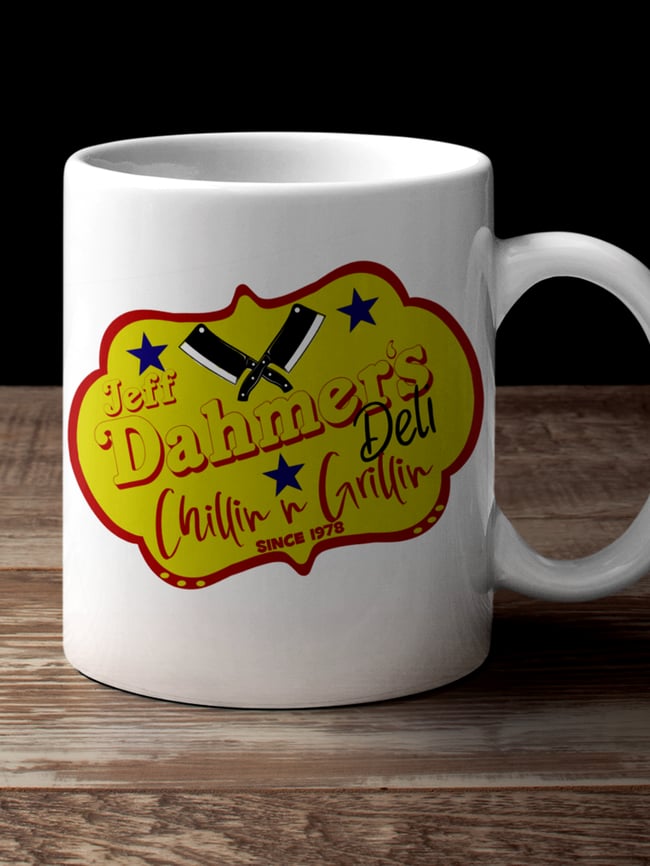 Jeffrey Dahmer's Deli. Mug