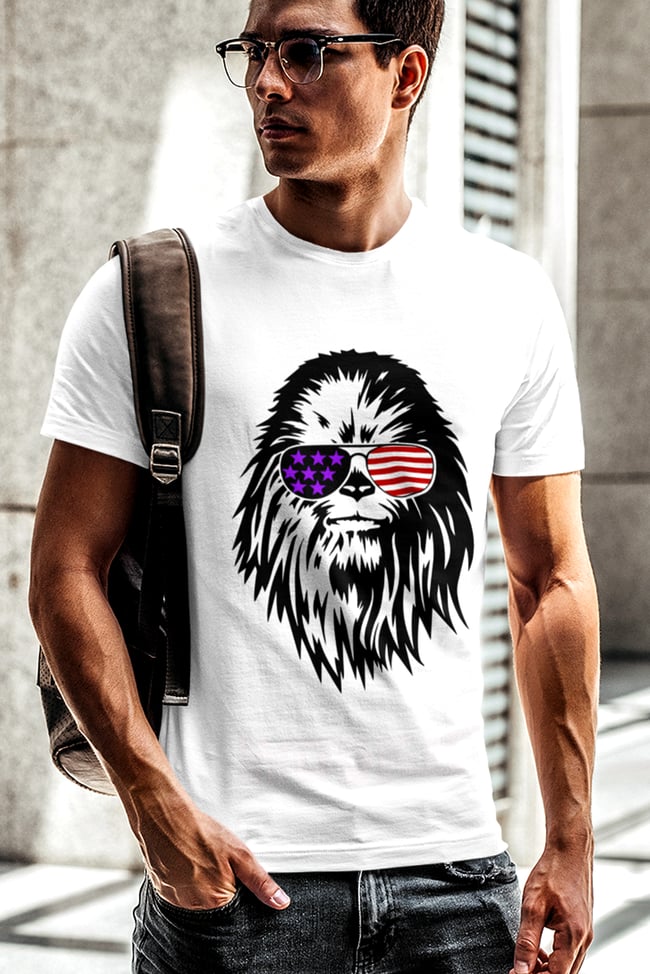 Chewbacca "Chilled out Wookie" Star Wars Tee Shirt