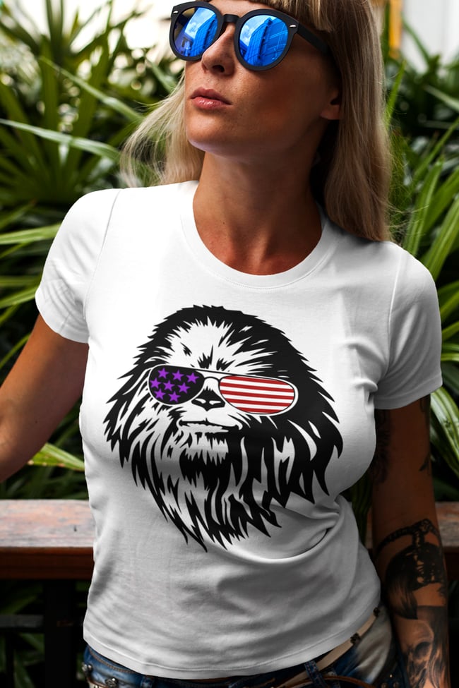 Chewbacca "Chilled out Wookie" Star Wars Tee Shirt