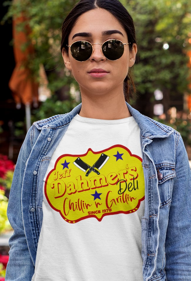 Jeffrey Dahmer's Deli Parody Tee Shirt