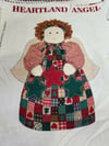 Vintage VIP Cranston Heartland Angel Christmas Fabric Doll 