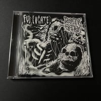 Image 1 of DEATH FETISH - SPLIT WITH FUMIGATED CD