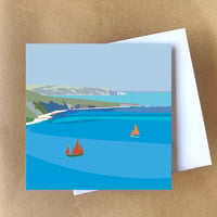 DURLSTON, DORSET GREETINGS CARD