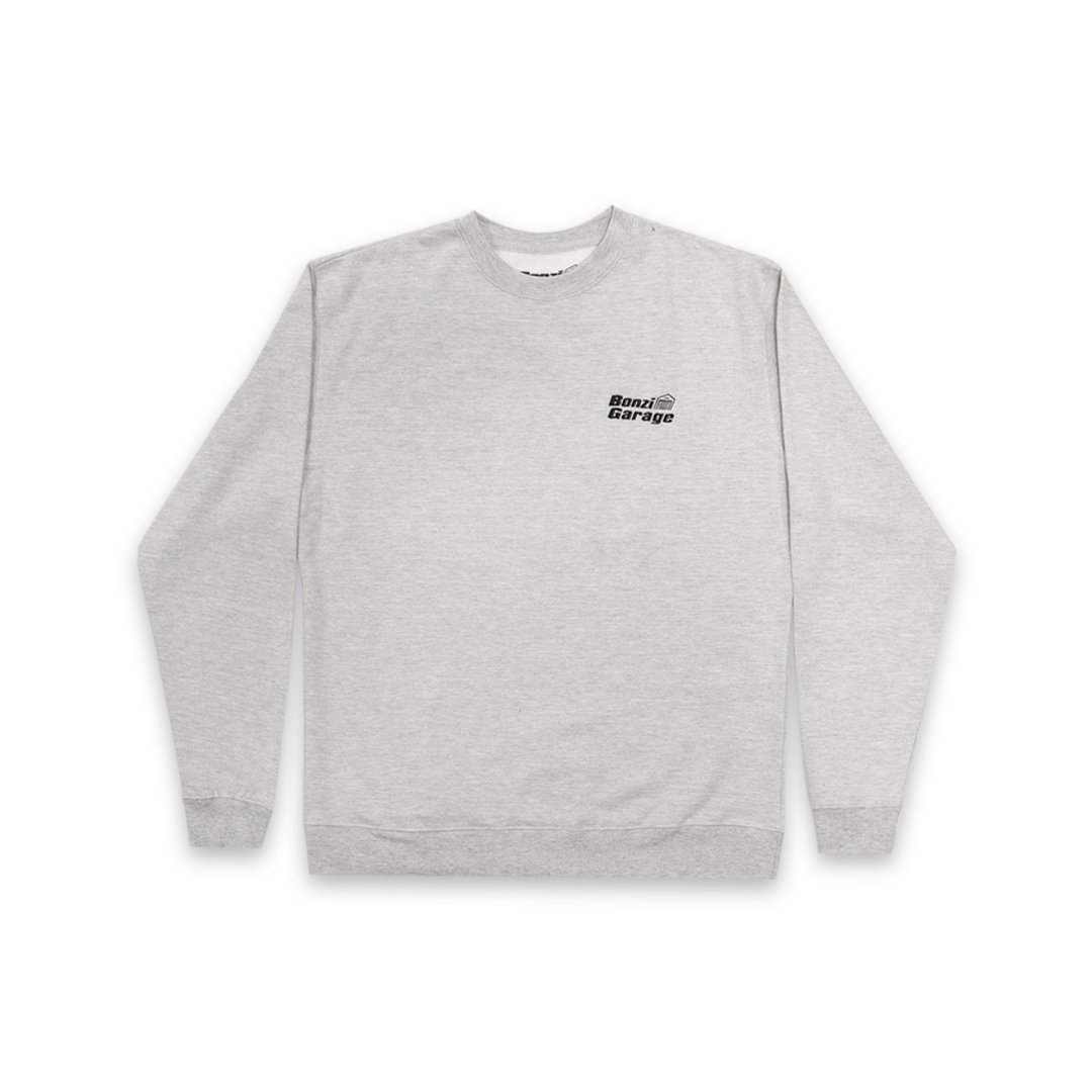 Bonzi Garage Classic Crew Neck (Grey) | anthony panza