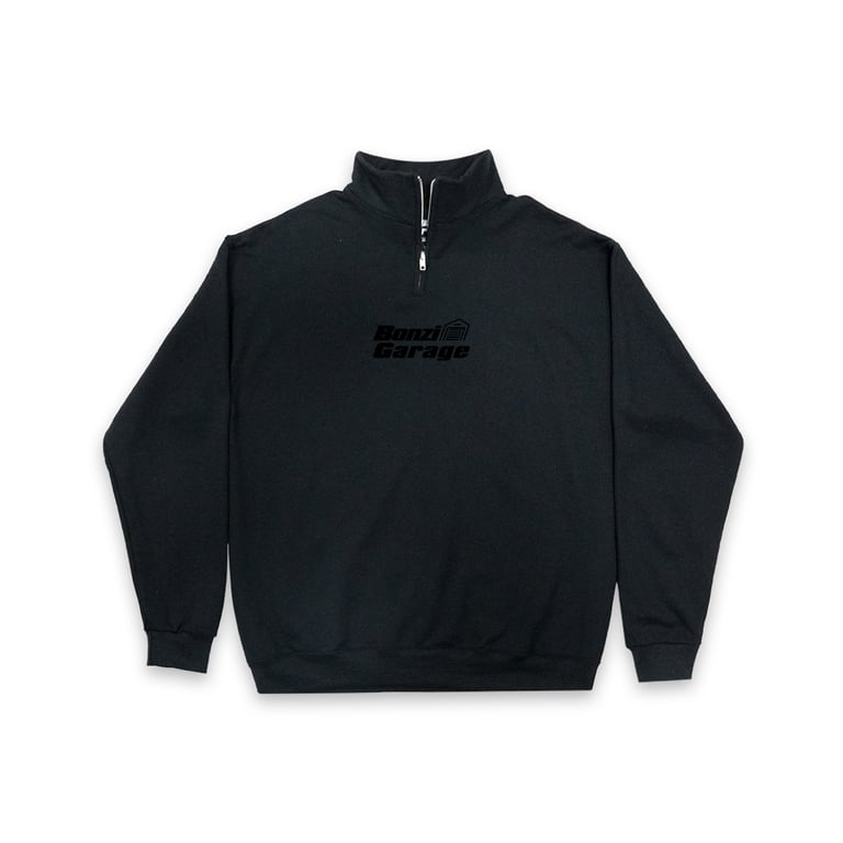 Bonzi Garage Classic Quater Zip (Black)
