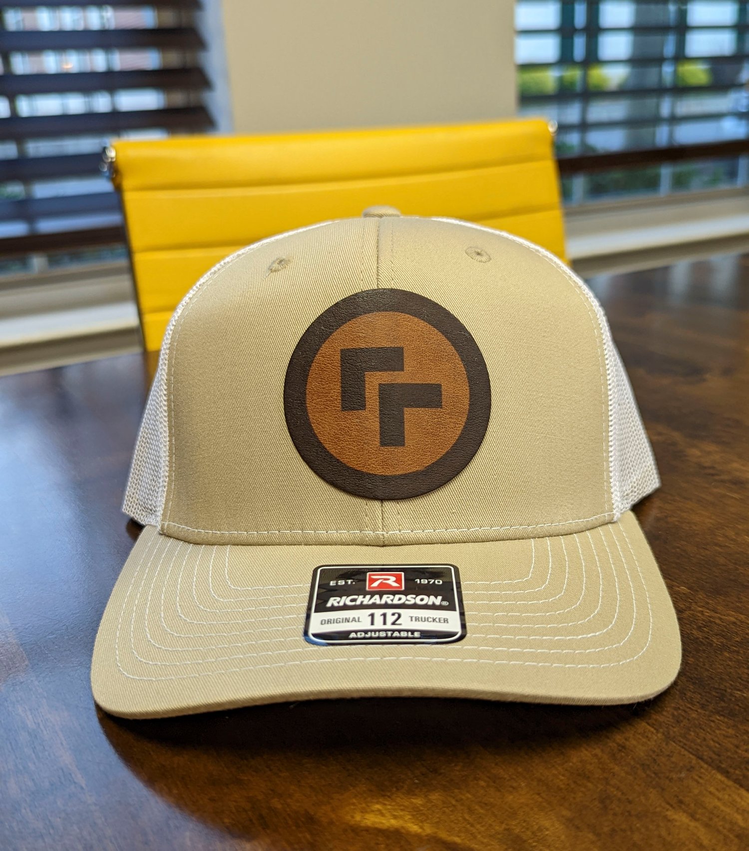 Image of Tan Adjustable Logo Hat