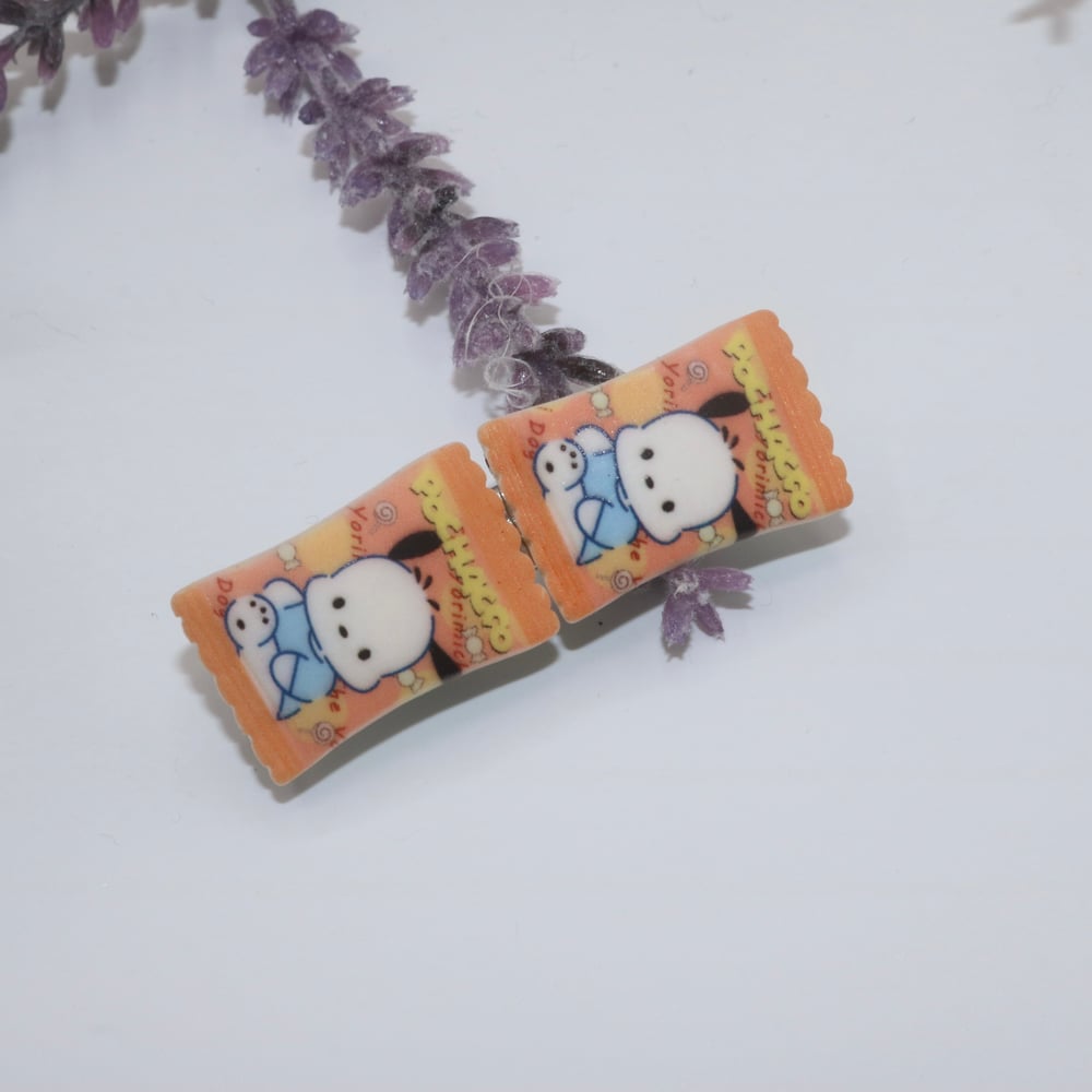 Image of Pochacco Snack Hair Clip