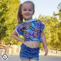 Image 1 of Girls Cropped Tee