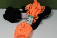 Image 5 of Neon Crinkle Ribbon, Glows in the dark