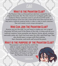 Image 4 of PHANTOM CLUB | Patch + Invitation Letter