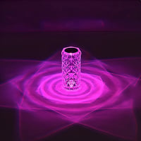 LED Crystal Rose Smart Lamp